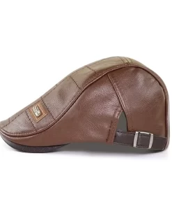 Béret de style italien haut de gamme marron