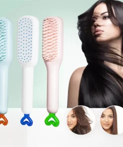 Etat des cheveux après utilisation du brosse de massage cuir Chevelu