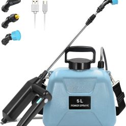 Réservoir du pulvérisateur 5L Kevsuvqin avec large ouverture et balance intégrée pour surveiller le niveau de liquide