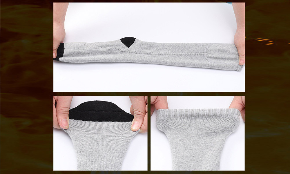 Hilipert Chaussettes chauffantes - Résistant aux intempéries, imperméable et lavable