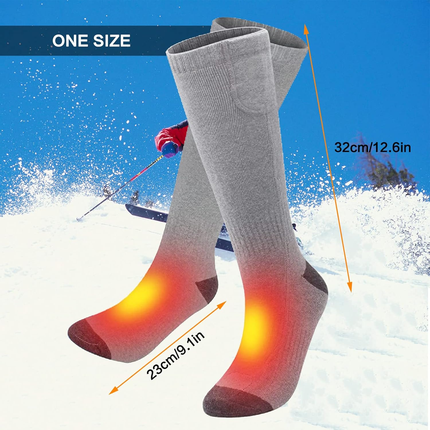 Des chaussettes high-tech pour vous garder au chaud cet hiver