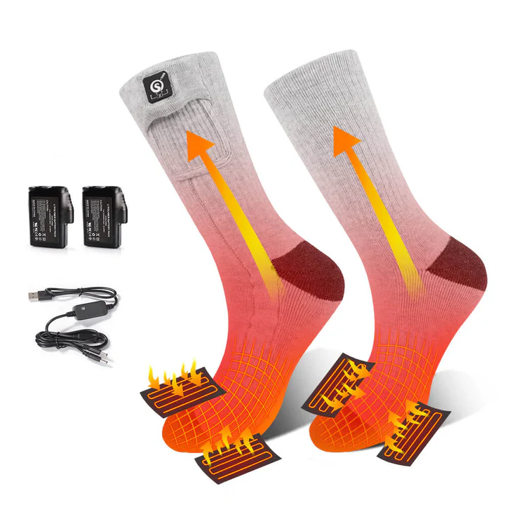 Des chaussettes high-tech pour vous garder au chaud cet hiver