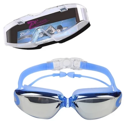 Lunettes de natation myopie bleu