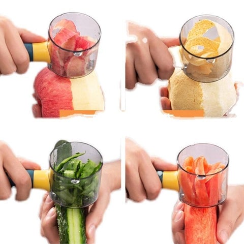 Stainless Steel Peeling Knife With Barrel Vegetable Cucumber Fruit Potato Kitchen Accessories Kitchen Gadget
