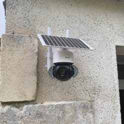 inocam solar dome camera de surveillance solaire