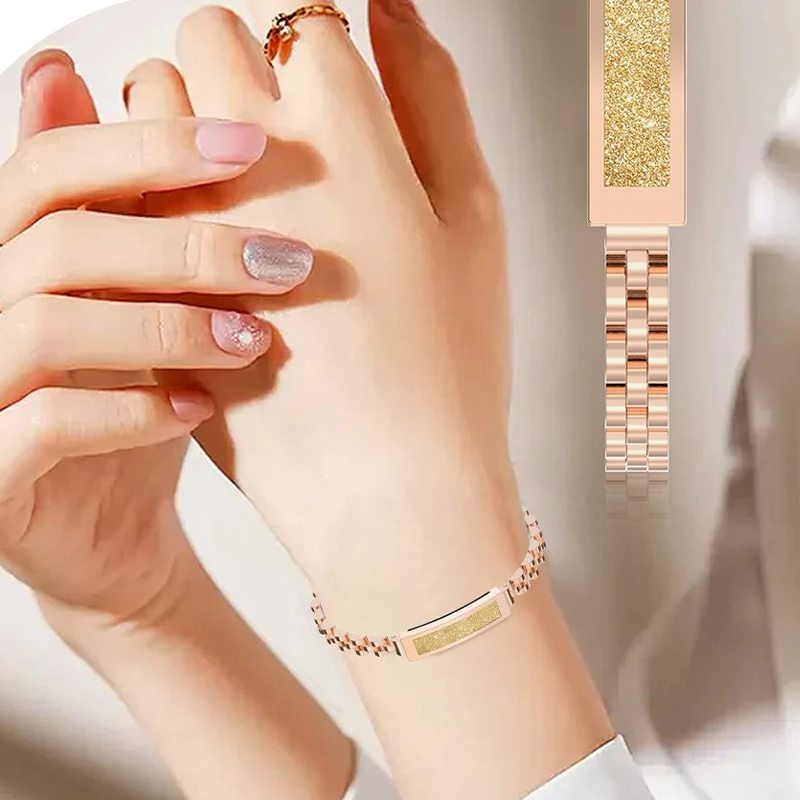 Bracelet connecté femme adapté à différents sports comme la marche ou la course