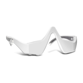 Renewa EyeLift lunettes de massage  EMS lumière rouge soin des yeux vachettes foncées  gonflements réduction de la fatigue oculaire relaxant