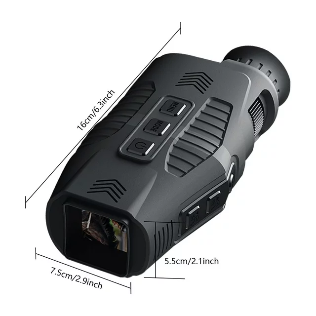 "Boîtier en résine PU anti-choc du monoculaire BlackOptic