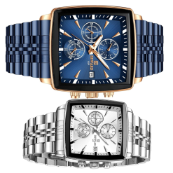 Montre REWARD homme avec bracelet acier inoxydable ajustable