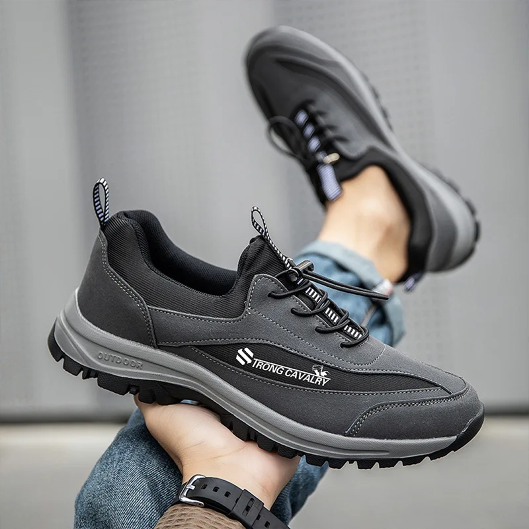 Chaussures orthopédiques homme avec intérieur textile respirant