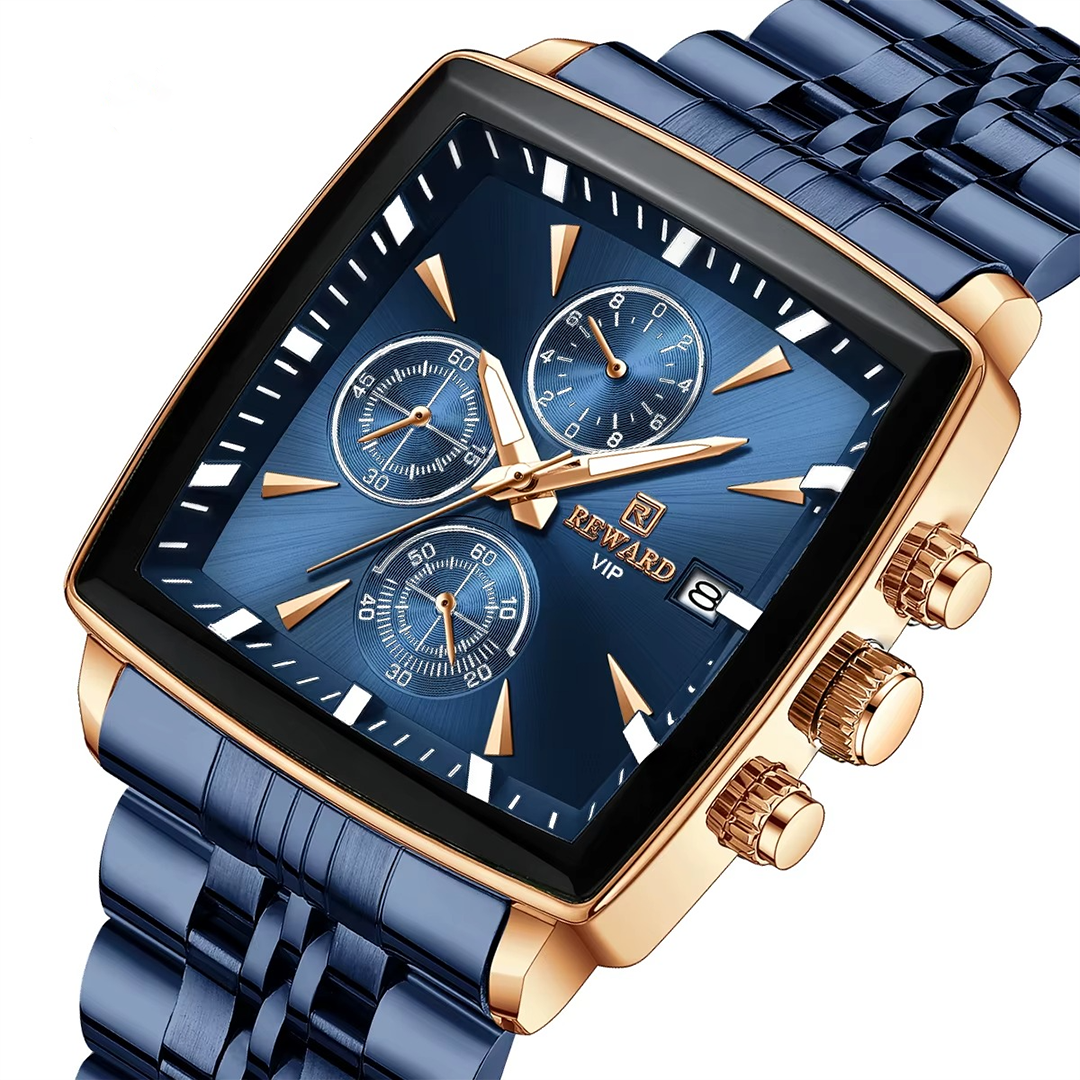 Montre REWARD homme mouvement quartz japonais précis