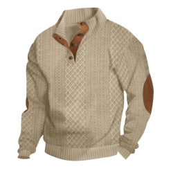 Pull Cachemire Mainine Homme Vue Face