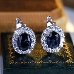 Alternative view of L aigue-marine pendentif + bo Brillance intense