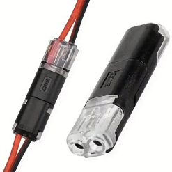 connecteurs filaires utilisés pour raccorder des rubans led