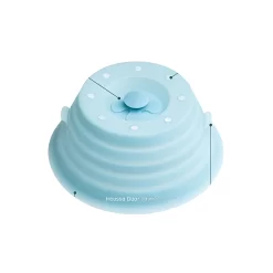Duo Cover micro ondes en silicone pliable magnetique