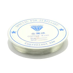 Fil élastique transparent pour bracelets
