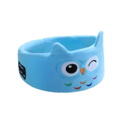 Casque sans fil pour enfants supra-auriculaire avec haut-parleurs bandeau polaire - Grenouille