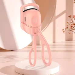 Recourbe cils électrique chauffant avec préchauffage 2 températures rechargeable USB - ROSE