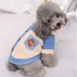 Veste en jeans pour chien - Bleu clair, XS