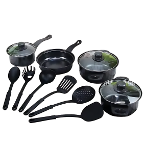 Pure ceramic Ensemble de 12 ustensiles de cuisine antiadhésifs