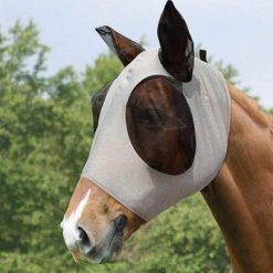 Masque de protection anti-insecte pour cheval