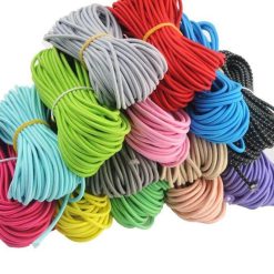 Elastique couture rond de couleur 2mm nikasa multicouleur