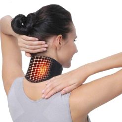 neko collier cervical tourmaline magnetique auto chauffant magntique minerve parapharmacie cervical aimants avi - shopibest