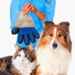 Gant de toilettage pour chien et chat