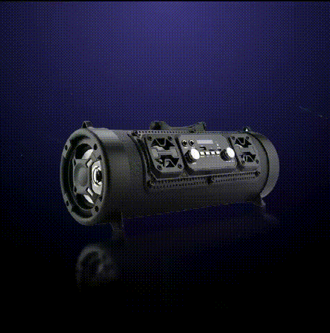 Enceinte bluetooth avec effet