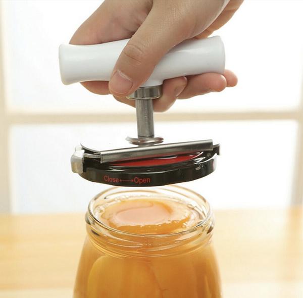 Ouvre-bocal en acier inoxydable