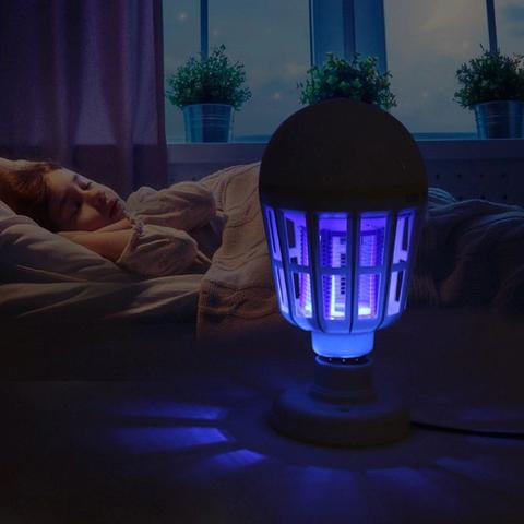 Ampoule anti moustique 2 en 1 led et uv