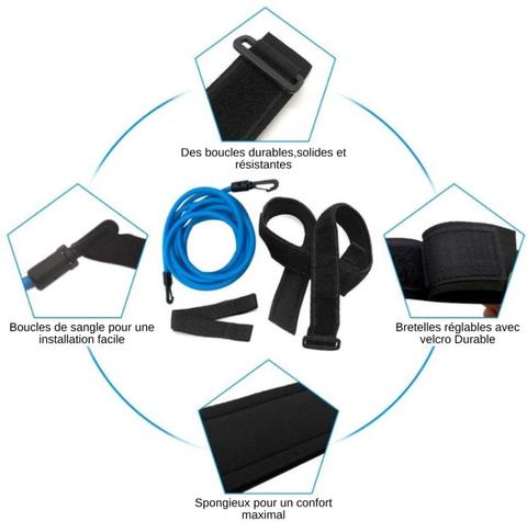 Les accessoires d'élastique de nage piscine