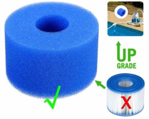 Filtre spa intex réutilisable